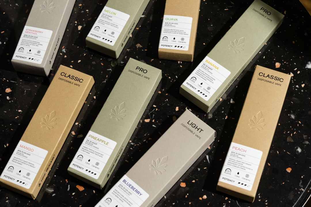 Start unseres E-Shops: Ihr Cannabis-Ziel – Nine Realms