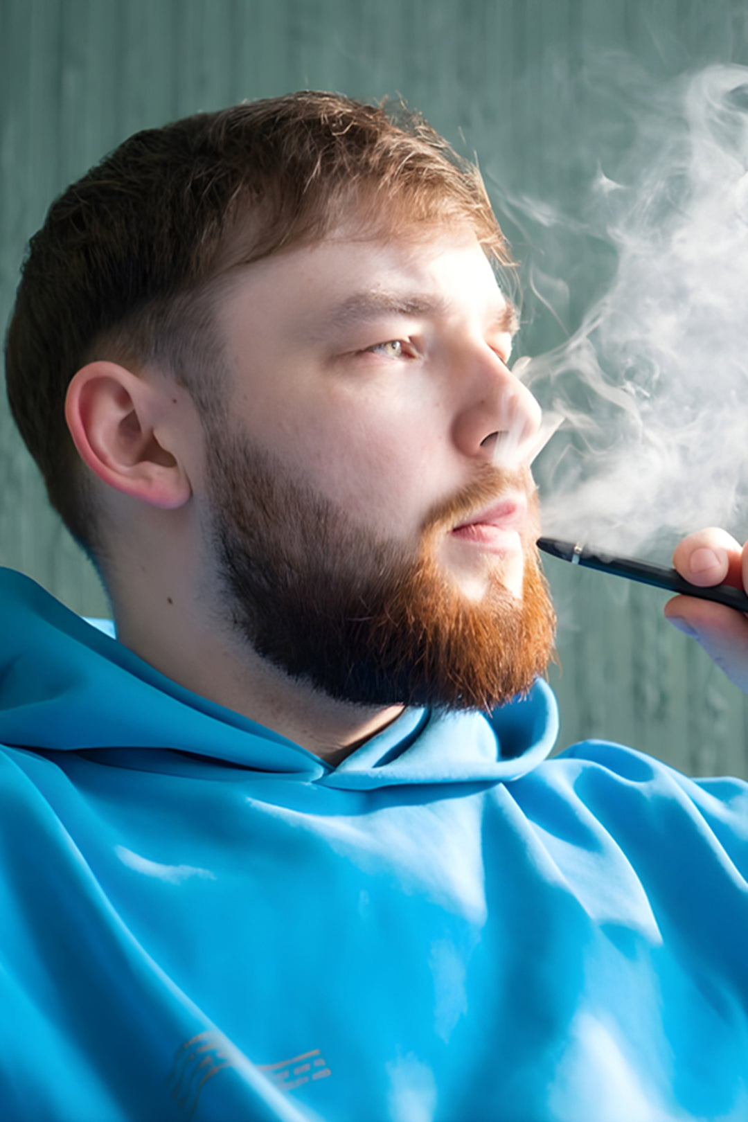 Nine Realms author enjoying 10-oh-hhc vape