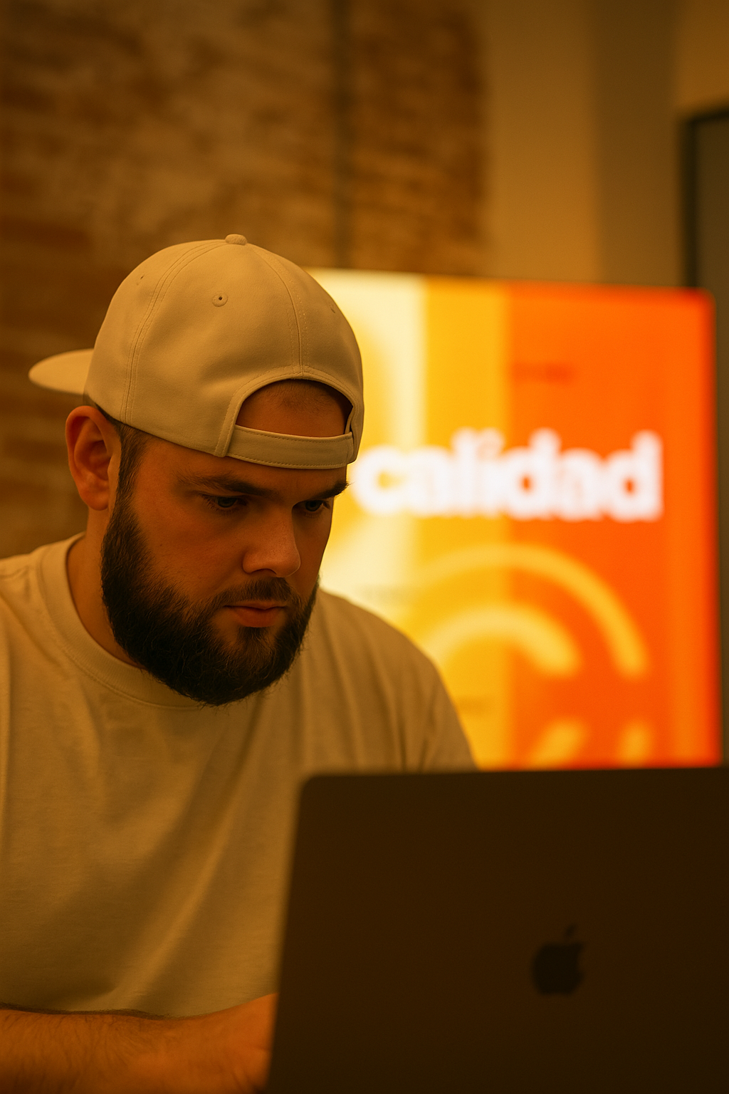 nine realms author writing in the computer