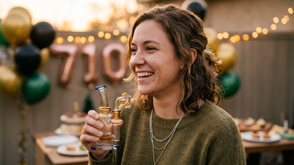 Was ist der 710-Tag? Alles über den Feiertag der Cannabis-Konzentrate