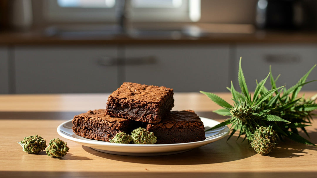 Gekaufte vs. selbstgemachte THC-Brownies: Vergleich