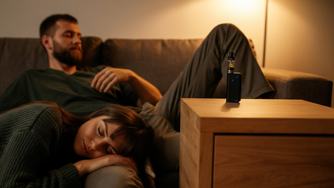 Cannabis Vaping für Schlaf, Konzentration oder Entspannung: Leitfaden