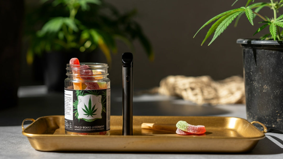 Cannabis Vape vs. Esswaren: Vergleich