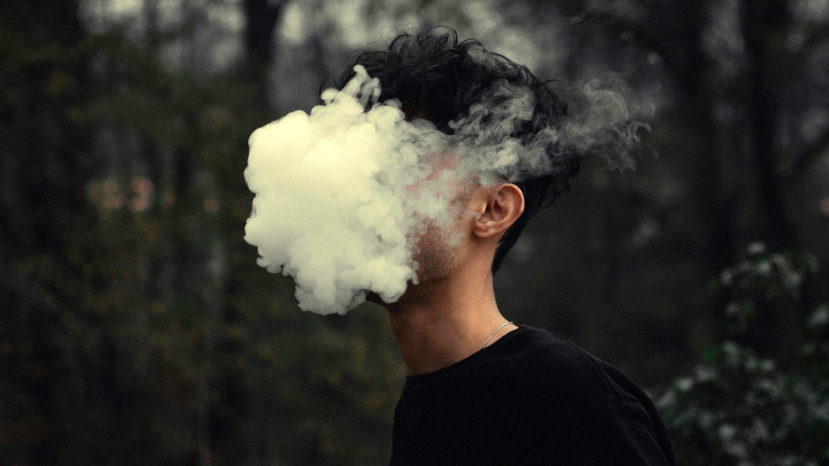 Nine Realms Customer Vaping THCP Vape