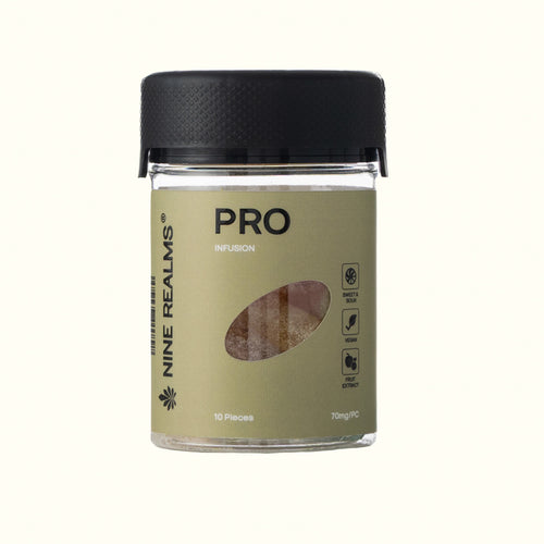 Nine Realms PRO Edibles infused with T9HC