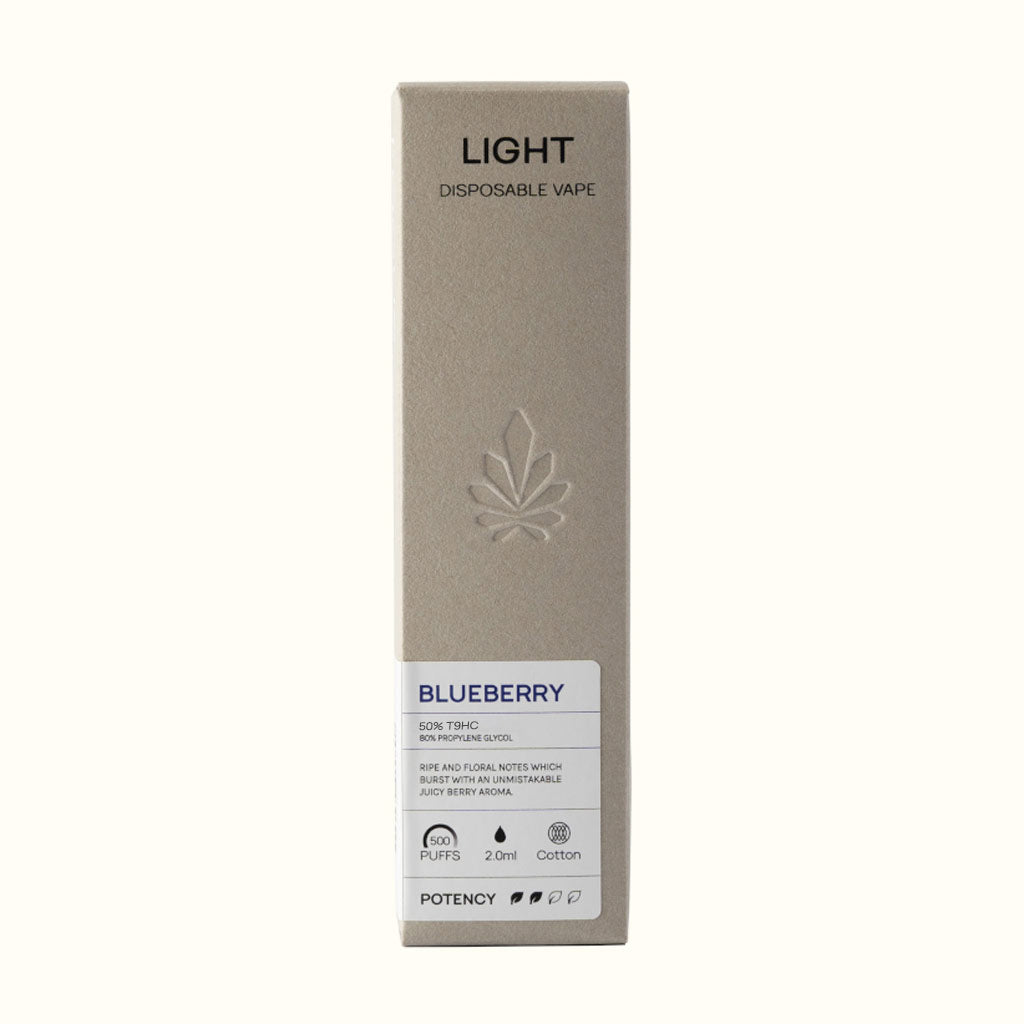 Nine Realms LIGHT vape blueberry flavor