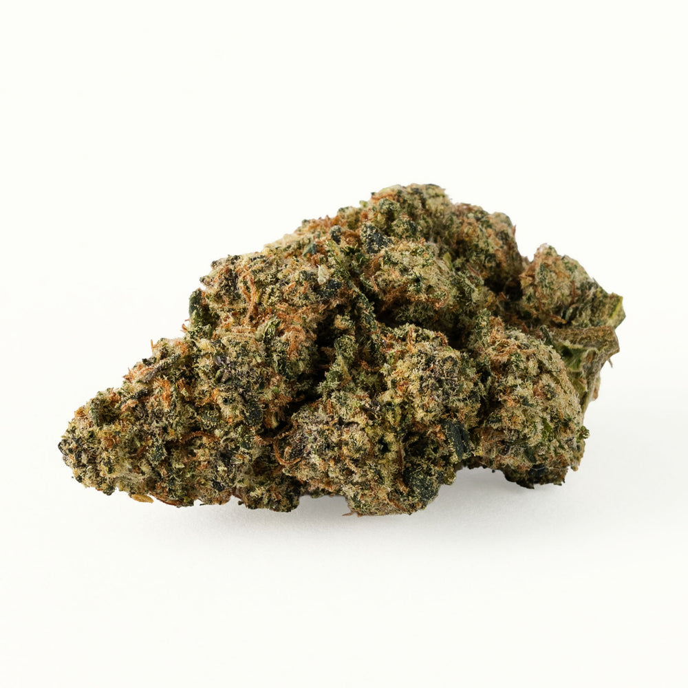 Nine Realms Lemon Cherry Gelato T9HC cannabis flower bud close-up
