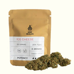 Nine Realms Ice Cheese cannabis T9HC flower 5g