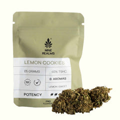 Nine Realms Lemon Cookies cannabis 5g T9HC flower